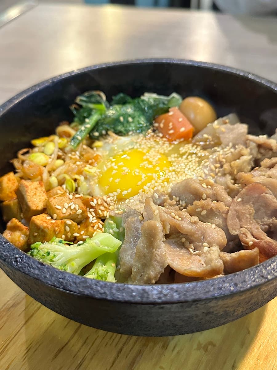 Bibimbap bowl